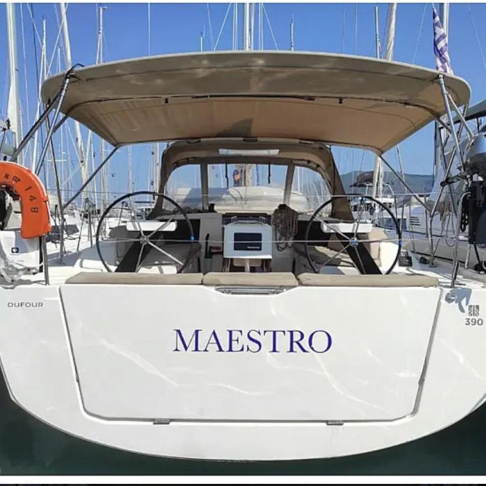 Maestro ( The boat is located in the Port of Sivota, Lefkada ) | Dufour 390 Grand Large photo 3