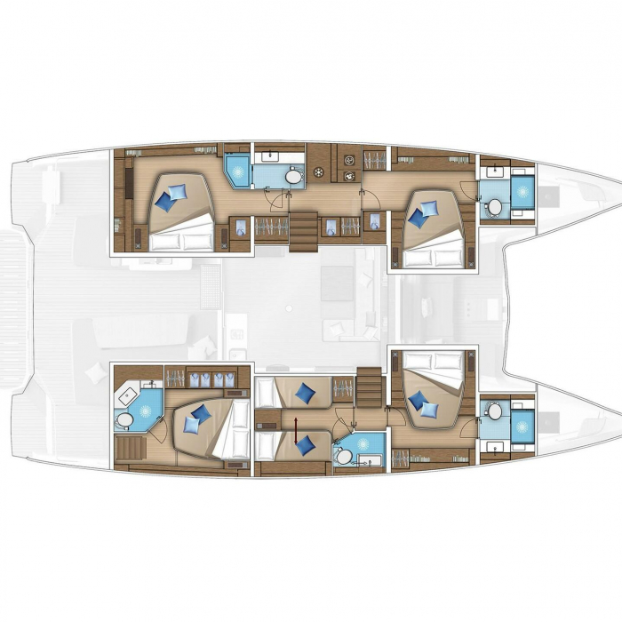 Azul | Lagoon 55 photo 2