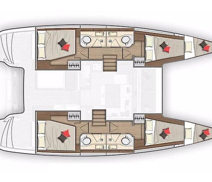 Sol Invictus VIP-equipped | Lagoon 40 photo 59