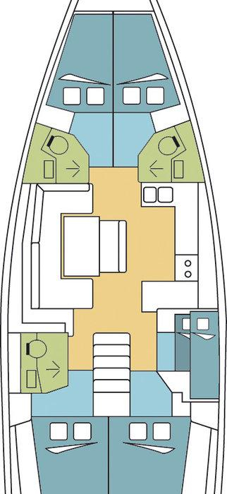 Korcula | Oceanis 48 photo 2