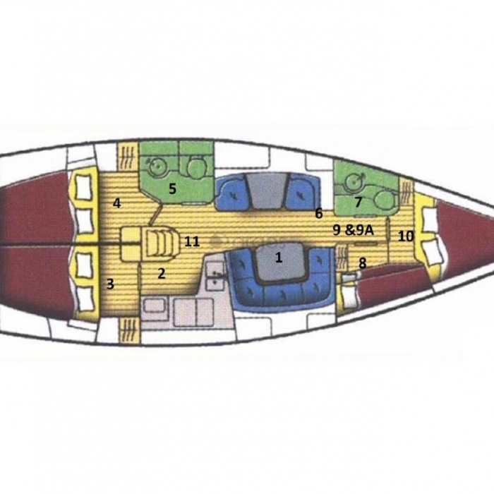 Irene | Sun Odyssey 43 photo 11