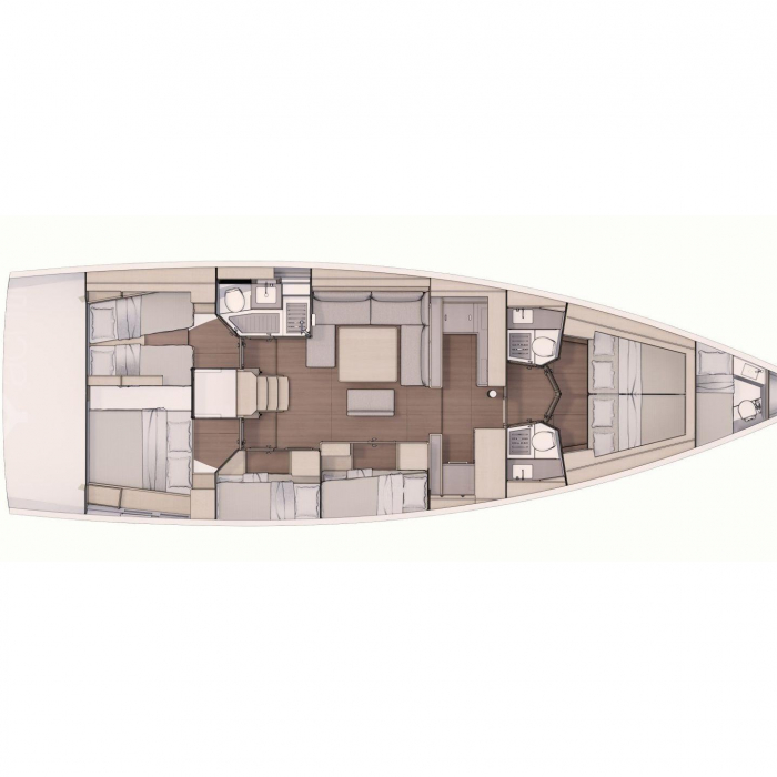 Gryffindor | Dufour 530 Exclusive 2020 photo 3