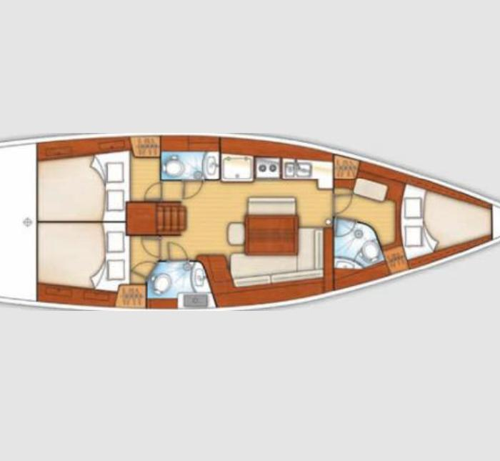 Twins | Oceanis 43+ photo 9