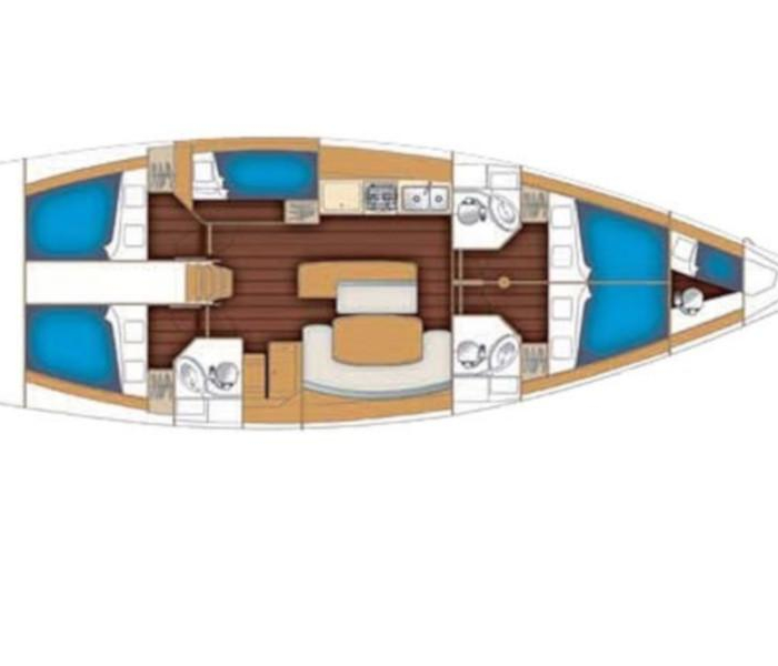 Flying Colours | Oceanis 50 Family photo 5