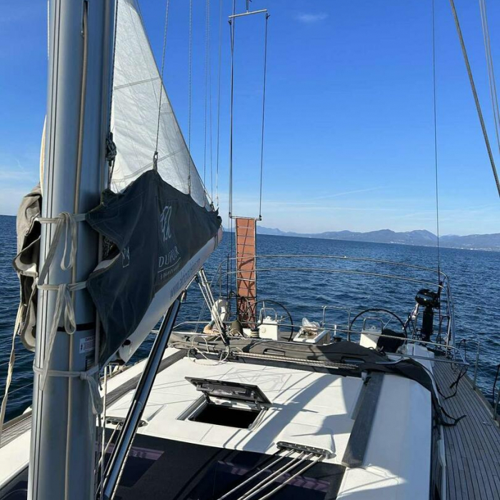 Cosmopolitan - ( The boat is located in the Port of Sivota, Lefkada ) | Dufour 460 Grand Large photo 4