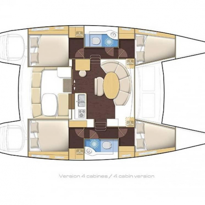 Poe Reva | Lagoon 400 S2 photo 41