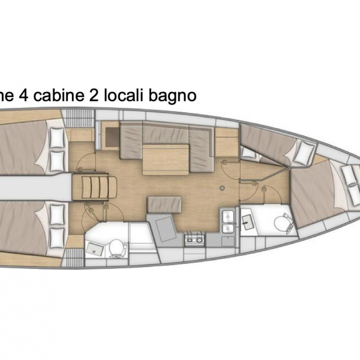 Tecla - Comfort line | Oceanis 40.1 photo 24