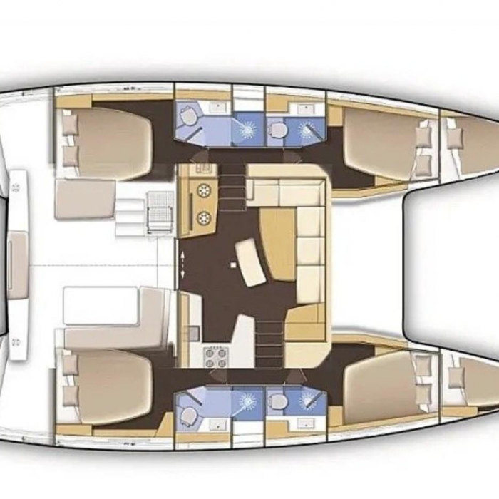 Golden Bride | Lagoon 42 photo 2