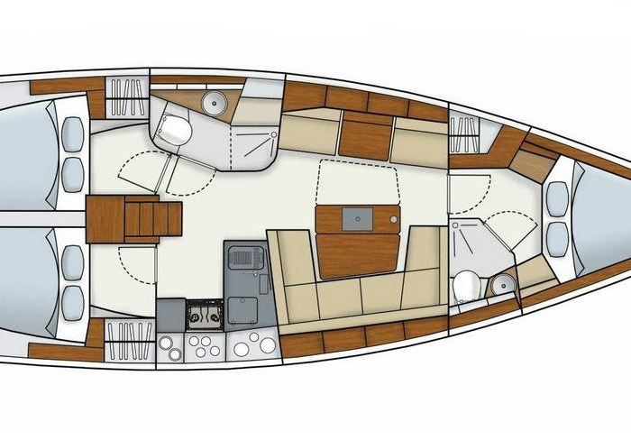 Deep Blue | Hanse 415 photo 11
