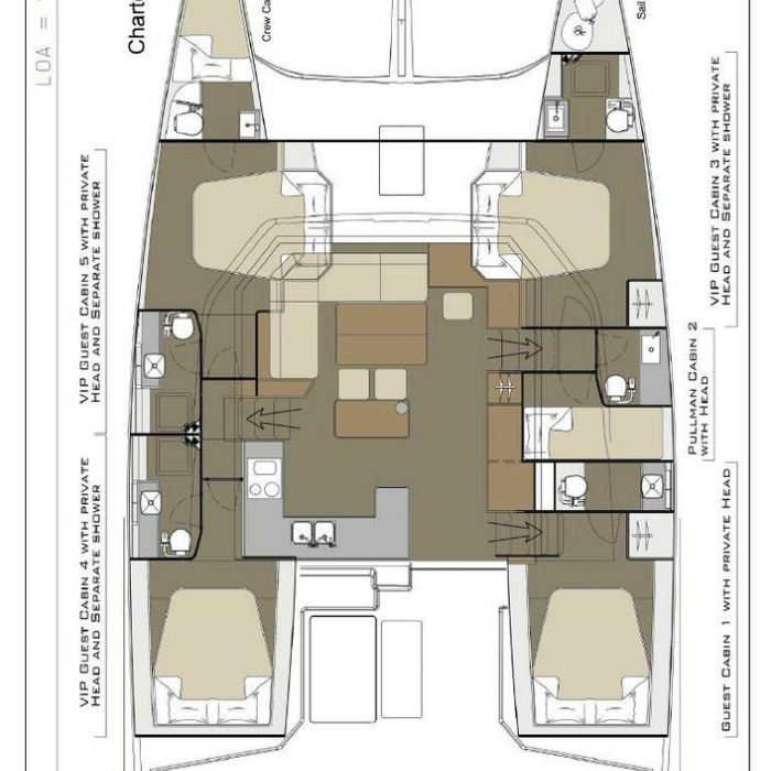 Siente El Mar | Dufour 48 Catamaran photo 17