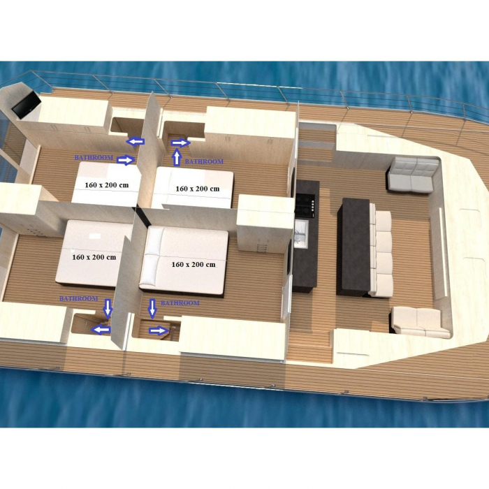 UPWIND 50 | Catamaran photo 6