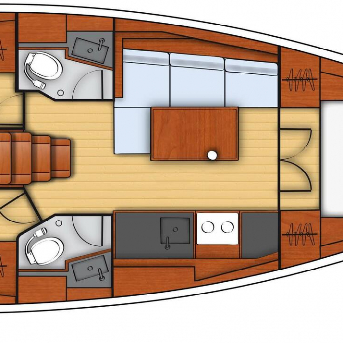 Caroline | Oceanis 38 photo 3