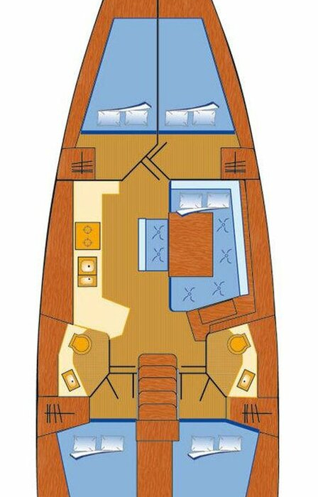 Kiki | Oceanis 45 photo 36