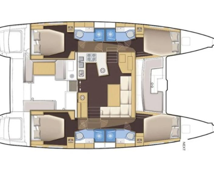 Alba Mouse | Lagoon 450 F Luxury photo 6