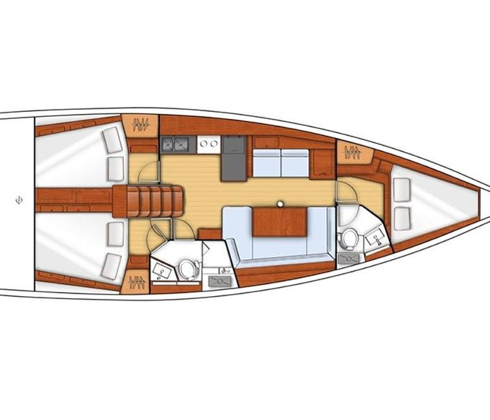 CL- 38O-21-I | Oceanis 38.1 photo 2