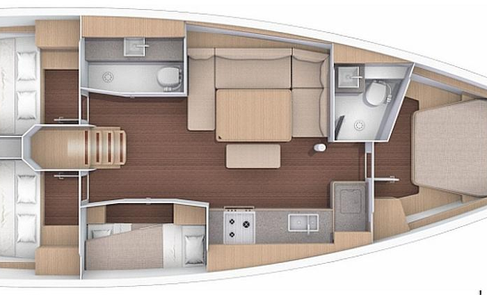 Tahiri | Dufour 430 GL photo 10