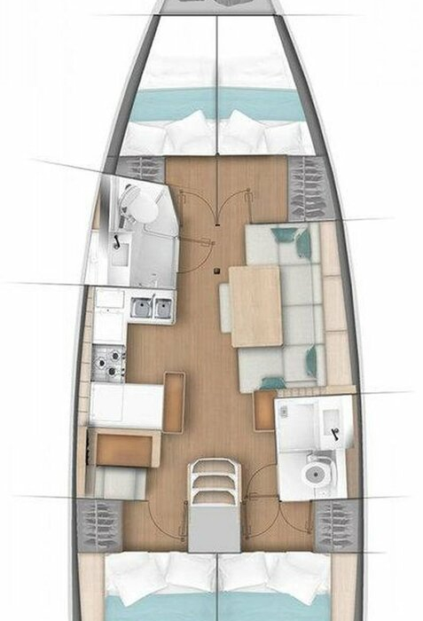 Kos 440.2 | Sun Odyssey 440 photo 14