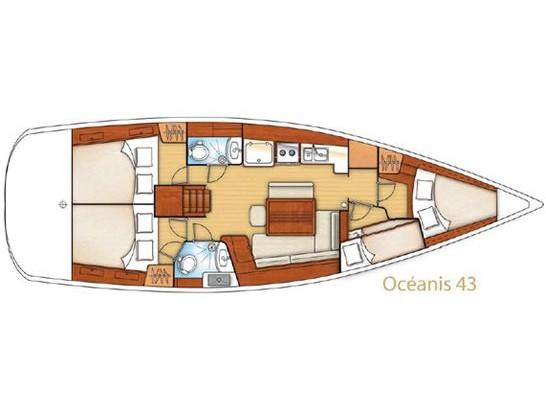 Seacret | Oceanis 43 photo 3